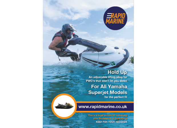 Rapid Marine Jetski Lifting Sling Kit for Yamaha Superjet - image 4