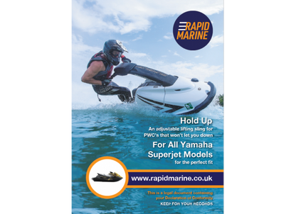 Rapid Marine Jetski Lifting Sling Kit for Yamaha Superjet - image 4